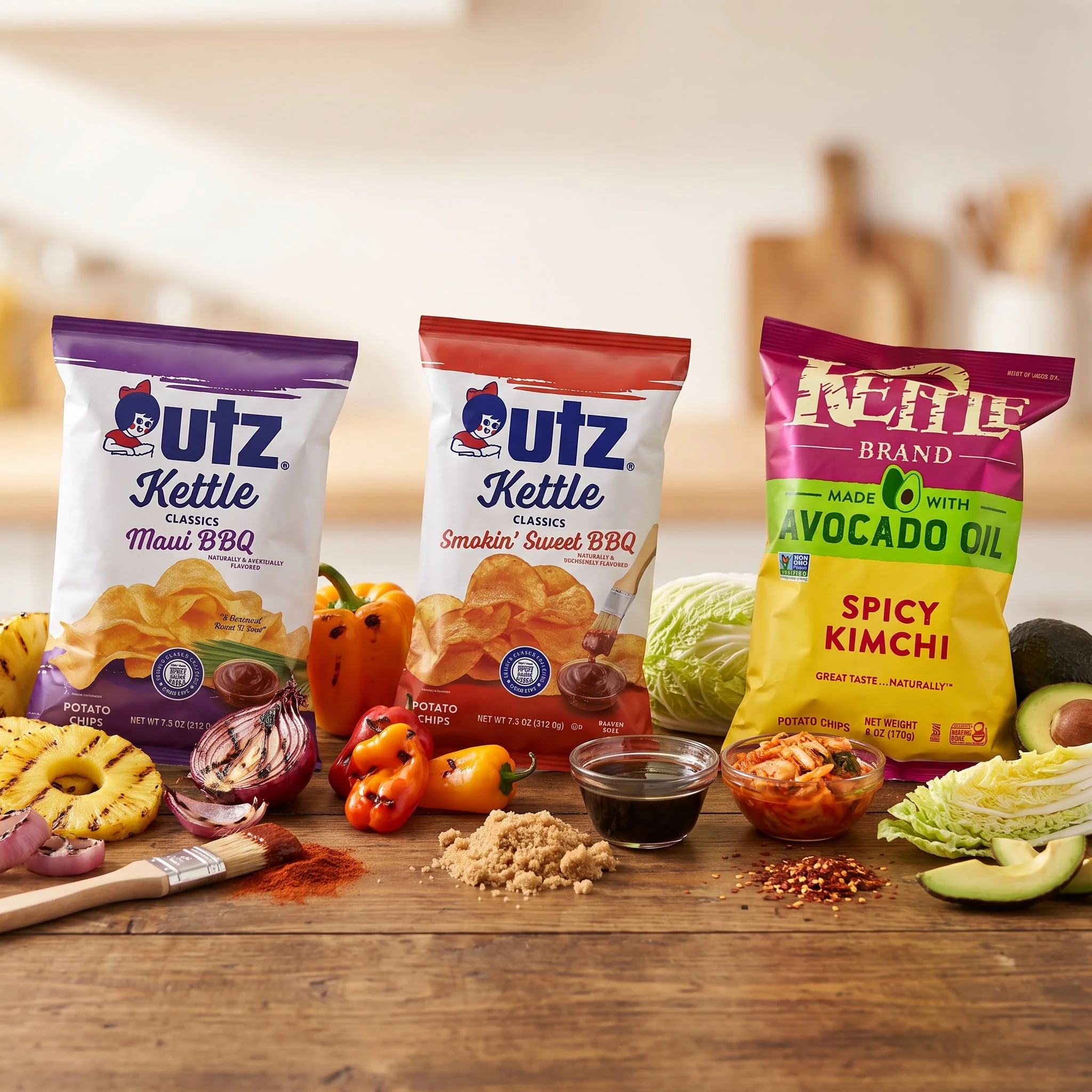 Utz variety pack — lifestyle scene, real pipeline output